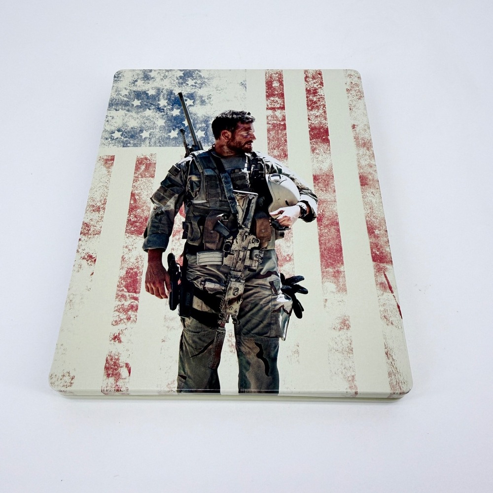 Warner Bros American Sniper 4K Steelbook Movie - Mint!